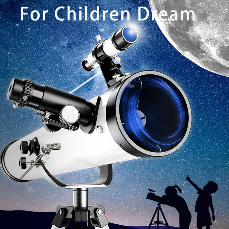 875x telescópio astronômico profissional atualizar 1.25 Polegada ocular hd completo tirar foto espaço profundo estrela lua para acampamento ao ar livre