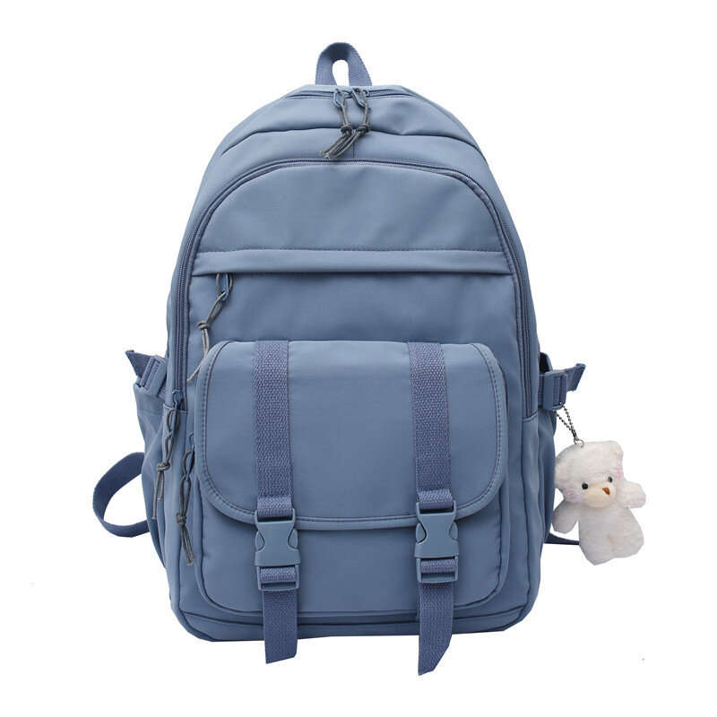 Duże torby do liceum dla kobiet plecaki dla nastolatek Nylon tornister Student Bookbag kobieta dorywczo College wiatr 2021