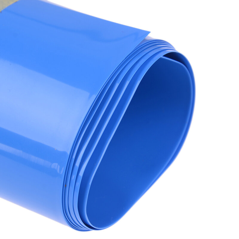 accesorios para tubos cubierta de revestimiento de iones de litio película retráctil de PVC Tubo termorretráctil para batería de litio 130 30mm-18650mm 