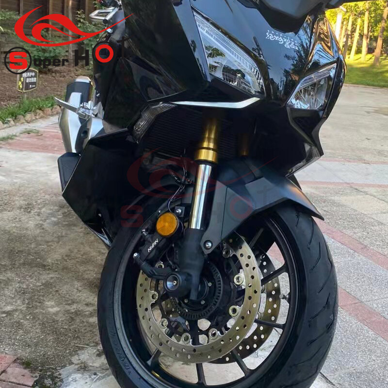 Acessórios da motocicleta eixo dianteiro traseiro garfo acidente slider roda protector para honda X-ADV750 nss750 forza750 xadv nss forza 750
