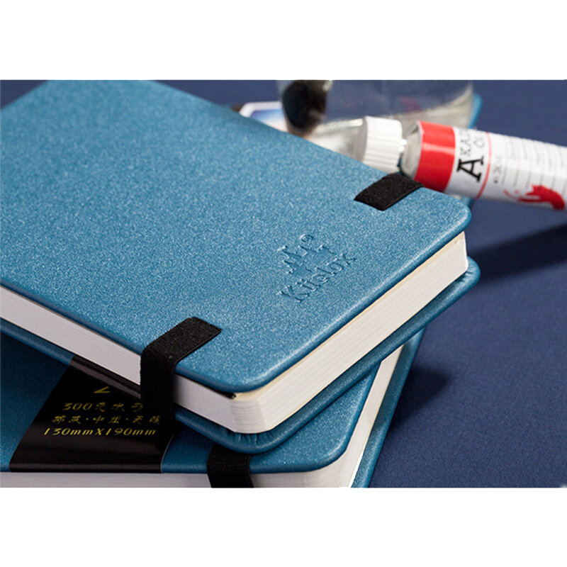 Gel de algodão profissional aguarela livro 24 folhas 300gms mão plana pintado água cor sketchbook para artista estudante arte fontes