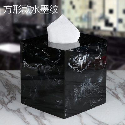 Nordic imitação de mármore resina bandeja de armazenamento do banheiro bandeja retangular bandeja de armazenamento de jóias kithen bandeja prato dispenser luxo tiss