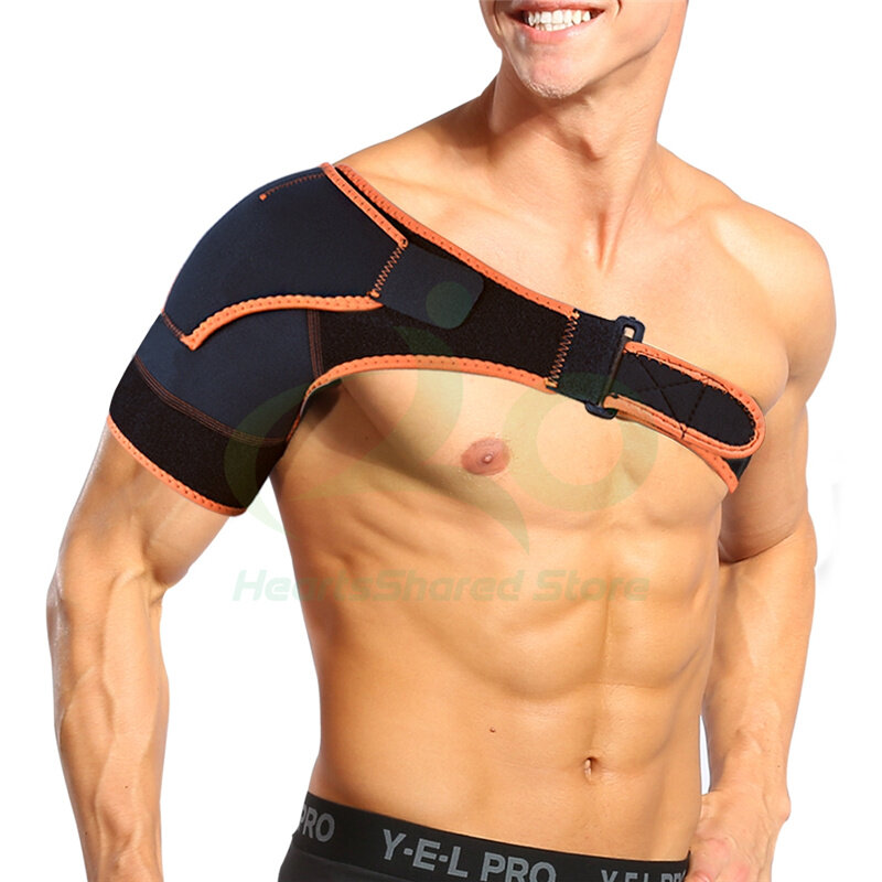 Adjustable Shoulder Guard Sports Shoulder Guard Anti-strain Adjustable Protective Shoulder Strap