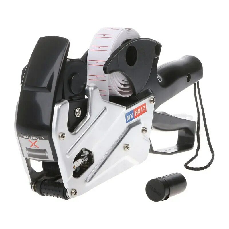 5pcs Universal Price Label Tag Maker Labeller MX-H813 Coding Machine Ink Wheel Roller Black Marking machine ink wheel stickers