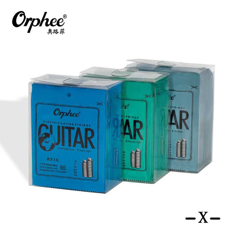 Orphee RX15/16/17 6pcs Electric Guitar String Set