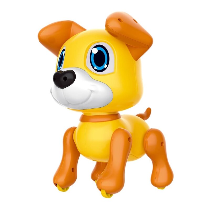 Cute Robot Dog Robotic Puppy Smart Gesture Sensor Interactive Toy Cartoon Model Birthday Gifts for Kids