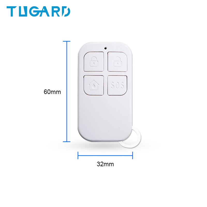 TUGARD R10 433Mhz Alarm รีโมทคอนโทรลไร้สายสำหรับโฮสต์103/105/106/107/G10/G11/G12/G30/G34 Home Security Alarm System