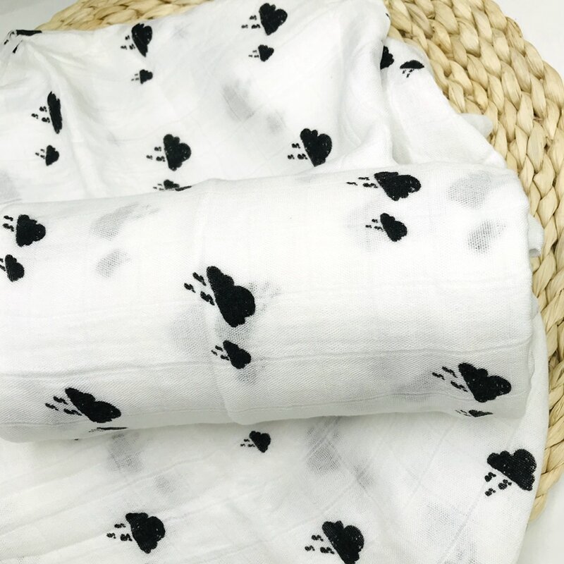 Couvertures pour bébé en mousseline 2021 Fiber de bambou, couverture pour emmailloter les nouveau-nés, serviette de bain très douce, grande couche de literie, nouveauté 100%