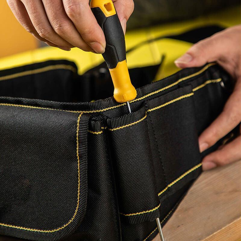 Multifunctional Oxford ผ้าซ่อมเครื่องมือเก็บกระเป๋าซ่อมฮาร์ดแวร์กระเป๋าเครื่องมือประแจคีมเก็บกระเป๋า