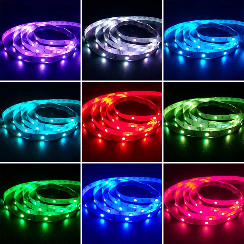 5-30M Led Strip 5050 Rgb Flexible Led Background Tape Lights Phone APP Wifi Remote Control Lamp Decoration For Wall Bedroom