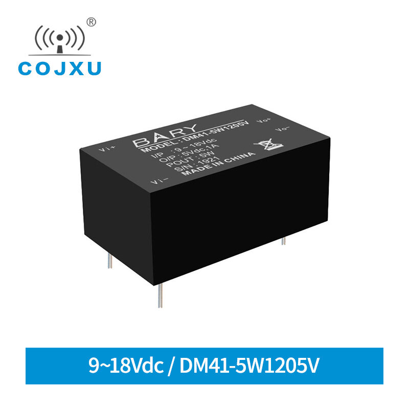 Power Supply Module DC-DC Isolated Buck DIP 5W 9-18Vdc Wide Voltage Ultra Small Volume Power DM41-5W1205V