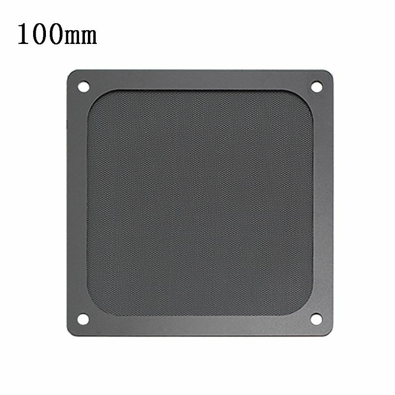 80-140MM Magnetic Dust Filter Dustproof Mesh Cover Net Guard for PC Computer Case Fan U1JA