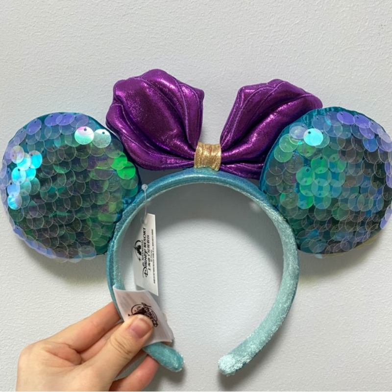 Disney – Bandeau Oreilles Mickey Mouse, Serre-tête Espace