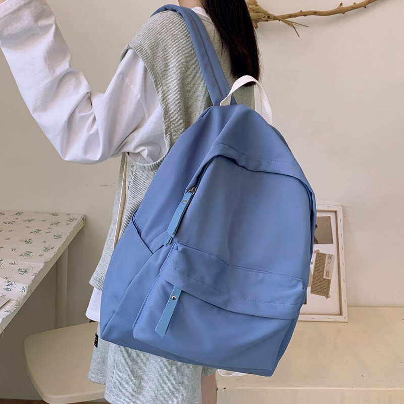 Новинка 2021, женский рюкзак, модная нейлоновая сумка на плечо, школьный рюкзак для девочек-подростков, дорожная сумка, женские рюкзаки для от...