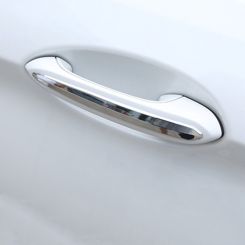 Car Styling klamka zewnętrzna paski naklejka dekoracyjna wykończenia dla BMW serii 5 G30 G38 2018-2019 akcesoria do modyfikacji