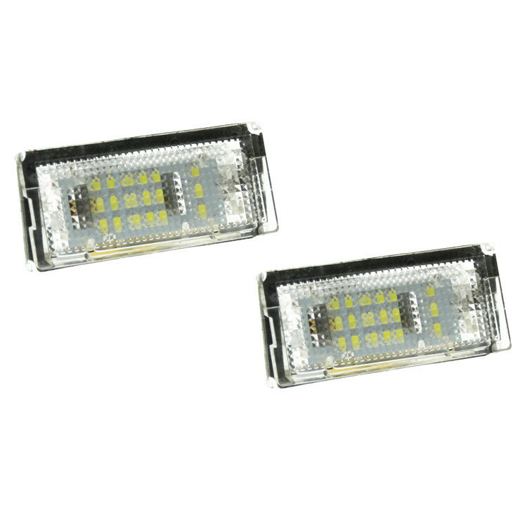 2 uds adecuado para BMW placa E46 2D 98-03 M3 luz LED de matrícula