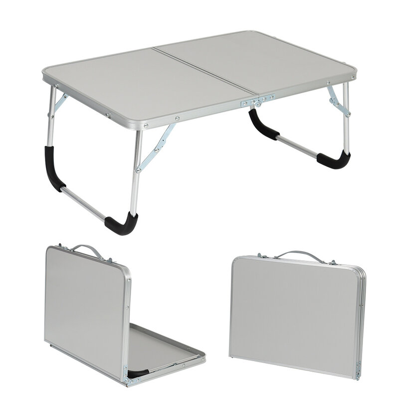Mesa plegable portátil para exteriores, accesorio ultraligero de aleación de aluminio, resistente al agua