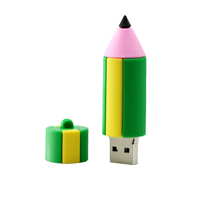 pen pokemon usb flash drive cute  Multifunctional  USB 2.0 green/red/pink/gray lovely gadgets wholesale custom cost-effective 8g