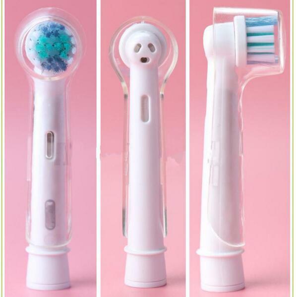 Cabezales de cepillo de dientes eléctrico, cubierta protectora para Oral B, 4 unidades por lote
