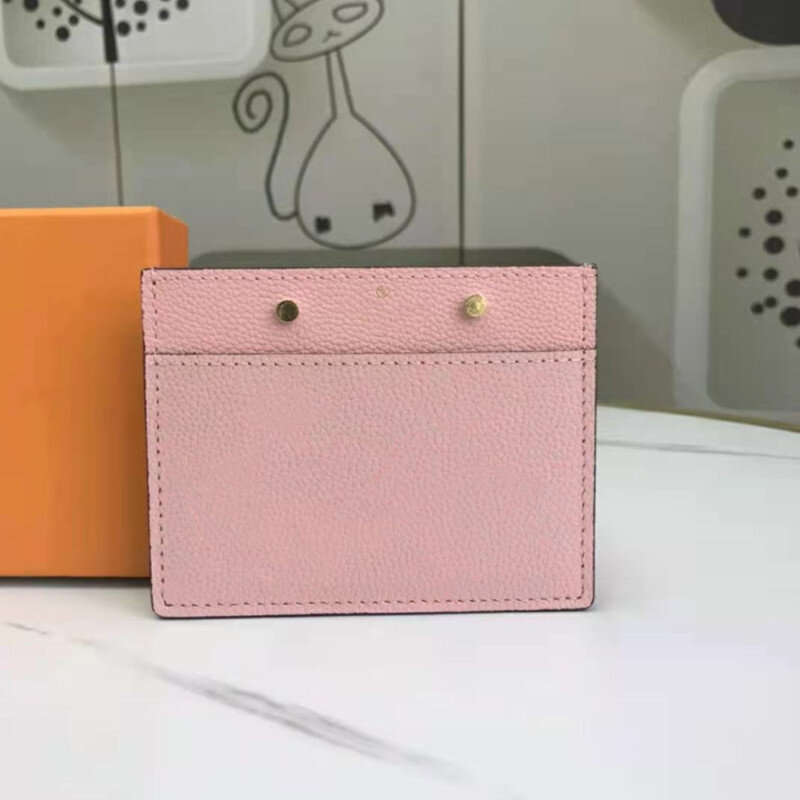 Design classico di lusso di alta qualità Business Mini Pocket organizer portafoglio uomo/donna moda piega portamonete porta carte di credito