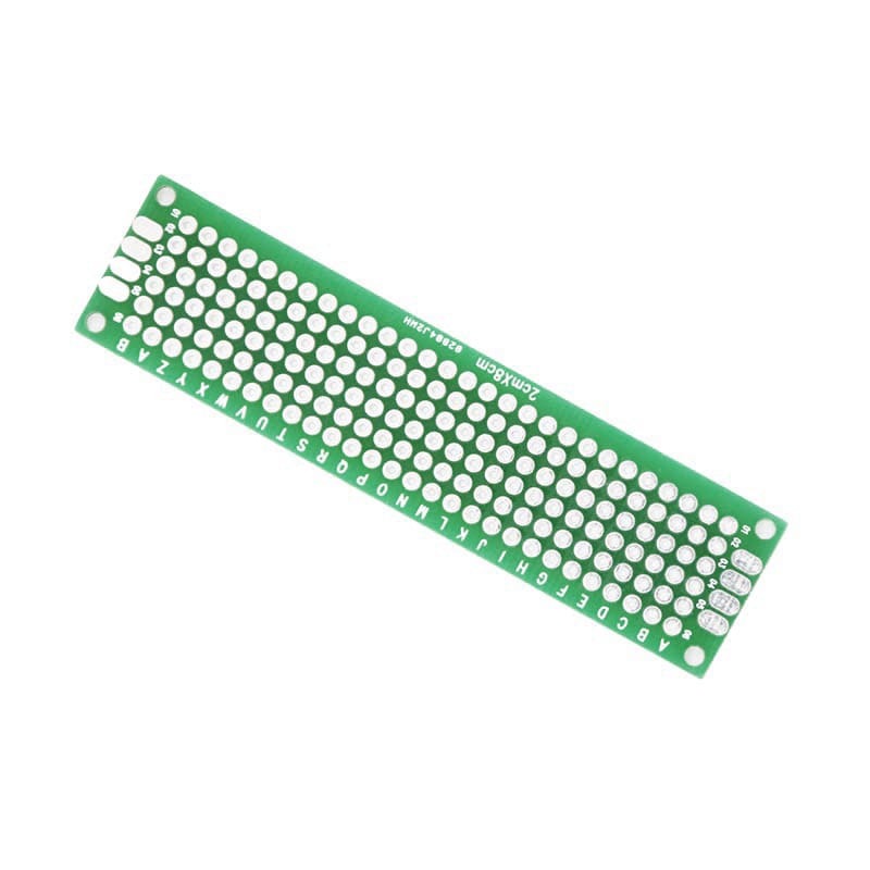 20 pz/lotto 5x7 4x6 3x7 2x8cm prototipo a doppio lato fai da te circuito stampato universale scheda PCB Protoboard per Arduino