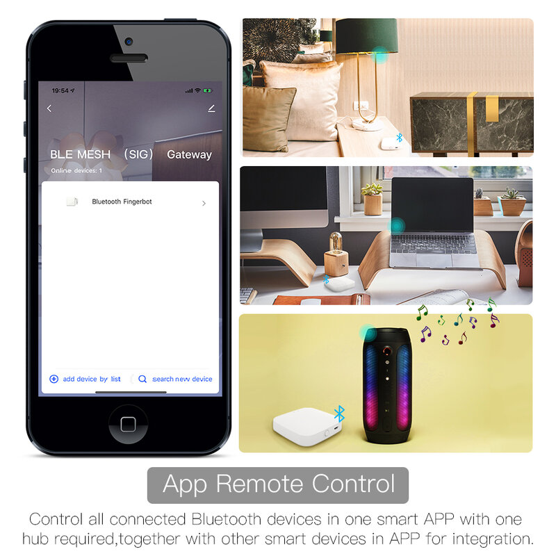 Moes-centro de enlace con Bluetooth para el hogar, dispositivo de enlace inteligente con conexión WiFi, compatible con aplicación Smart Life, Alexa y Google Home