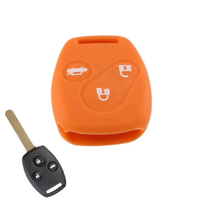 Futerał silikonowy gumowe etui skóra Fob uchwyt zdalnie sterowany dla Accord klucz samochodowy kluczowe tagi