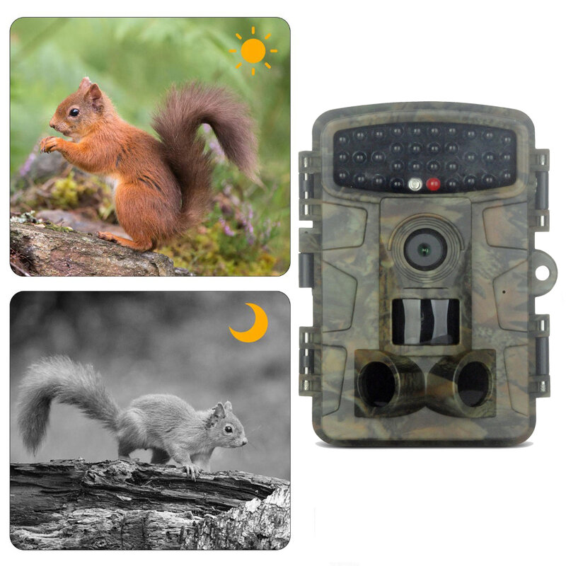 Trail Camera 20MP 1080P Waterproof Outdoor Wildlife Monitoring Camera Home Security Surveillance Night Vision Camera