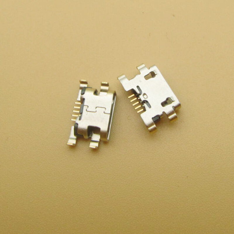 10pcs micro mini USB jack socket connector charging port dock plug female 5 pin For Homtom HT10 Doogee X20 X30