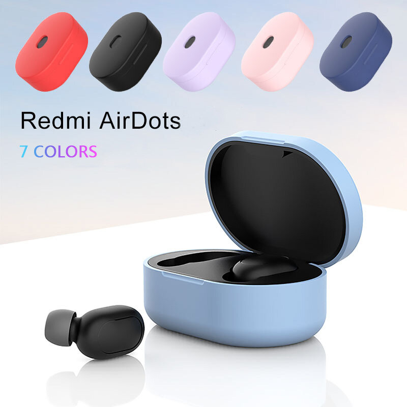 Headphone Case Cover For redmi Earbuds Case TWS Bluetooth Storage Carrying Hard Bag Earphone Earbuds Box For qcy t5s