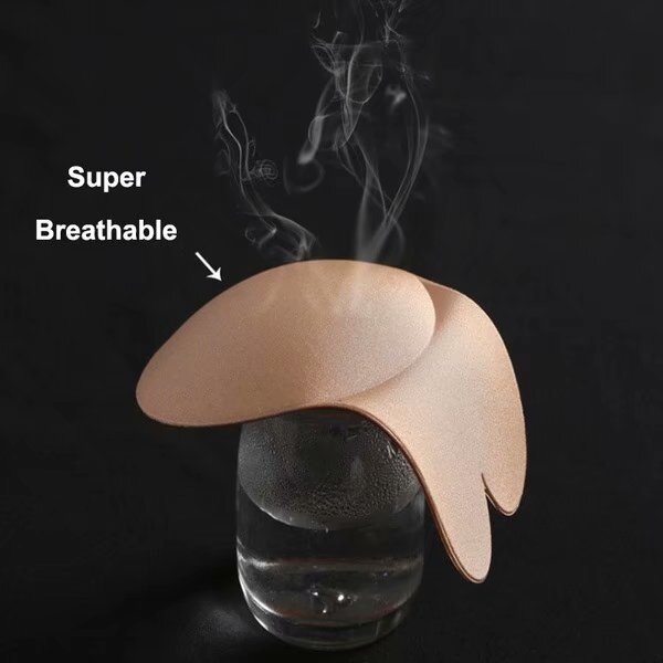 Adesivi per il petto invisibili antitraccia antitraccia orecchie di coniglio da donna adesivi per il seno Pull-up anti-urti raccogliere biancheria intima