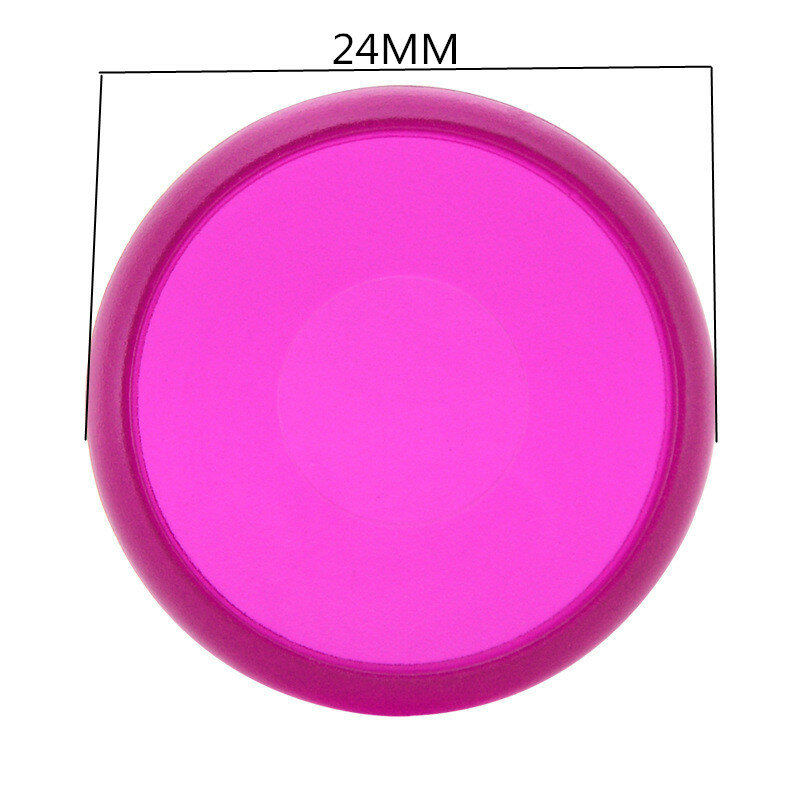 30PCS24MM gelee farbe transparent kunststoff schnalle disc disc DIY 360 grad rotierenden hand buch bindung schnalle bindung verbrauchs