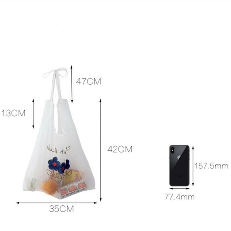 2020 nuovo Hawaiian organza del ricamo del sacchetto di spalla selvaggio casuale sacchetto del messaggero sacchetto di mano sacchetto femminile comodo Trasparente shopping bag