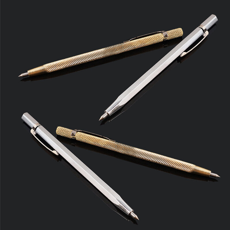 3Pcs 3ประเภทโลหะ Marker ปากกาแกะสลักทังสเตนคาร์ไบด์ Nib ปากกา Stylus สำหรับแก้วเซรามิคโลหะไม้แกะสลักมือ...