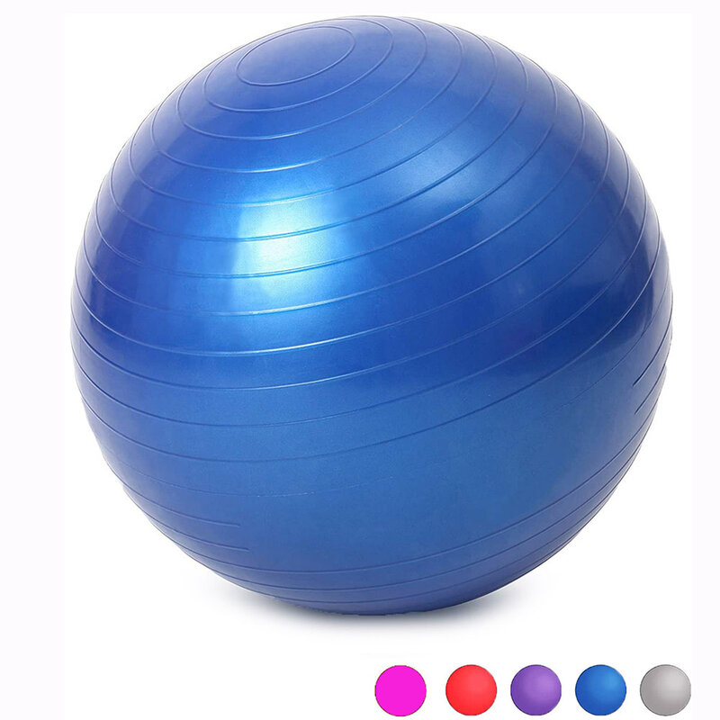 Deportes Yoga bolas Bola para gimnasia Pilates Equilibrio Fitball ejercicio Pilates entrenamiento Bola de masaje 45cm 55cm 65cm 75cm