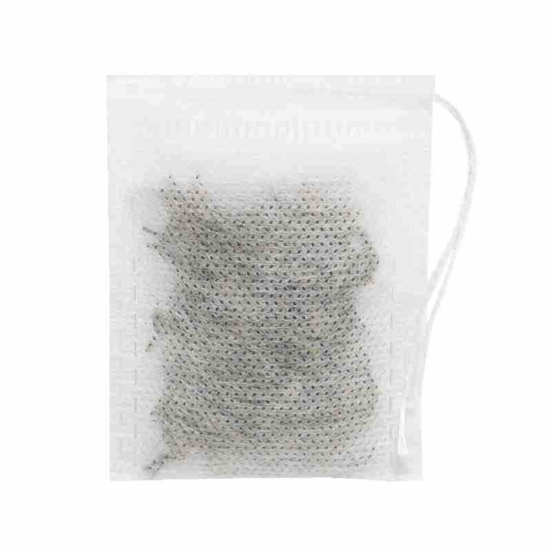 100 шт. одноразовые Чай сумки мешочные фильтры для Чай с заварочной струнной уплотнения, Еда Класс Нетканый фильтр для приправ Чай сумки