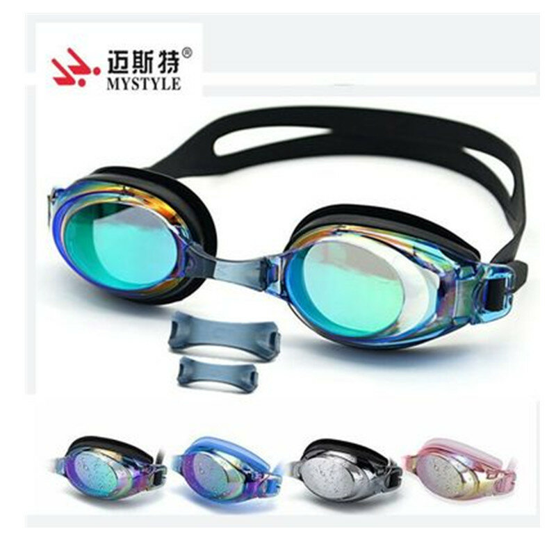 protección UV gafas de natación ajustables Gafas profesionales antiniebla para hombre y mujer de 