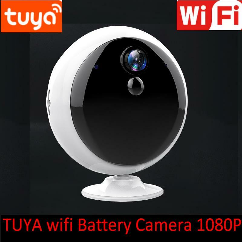 2021 Tuya 1080P Smartlife App Draadloze Batterij Wifi Security Thuis Camera 2MP Hd Pir Surveillance Cctv Camera Smart Kennisgeving