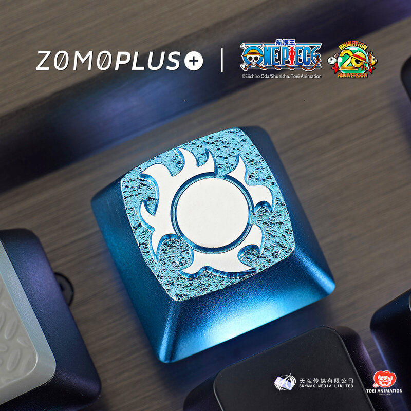 ZOMO-Tapa de tecla de Anime y juegos, 3D, en relieve, para teclados mecánicos, Cherry MX axis R4 altura, Z87