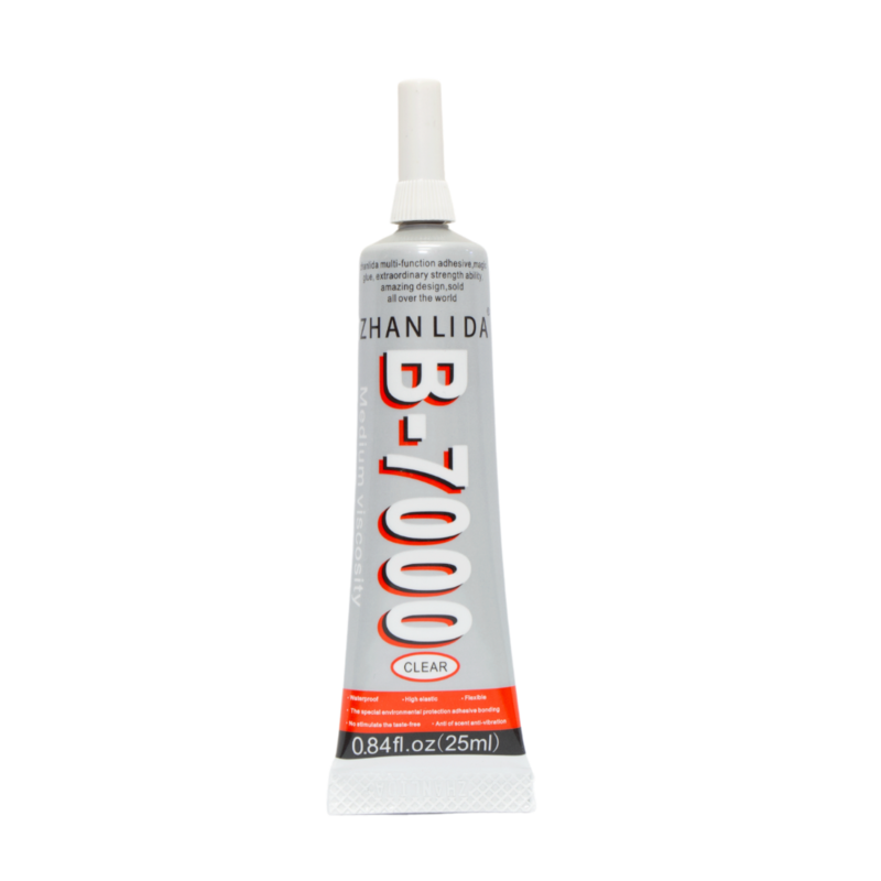 Zhanlida 25ML B7000 Clear Contact Adhesive Repair Glue With Precision Applicator Tip