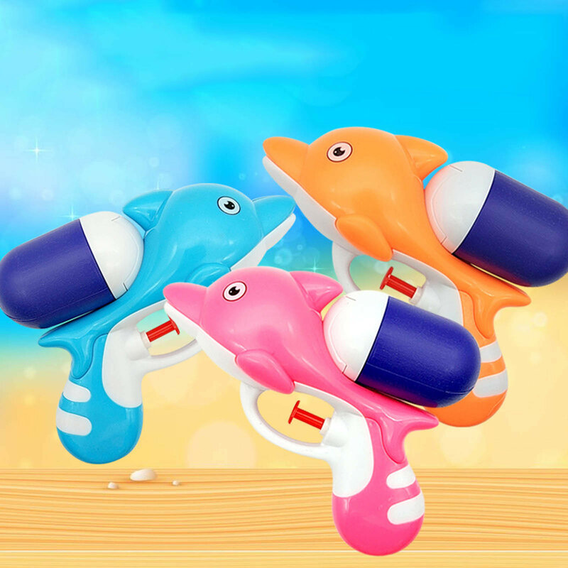 Novo golfinho esguicho blaster água brinquedos para crianças a granel festa de verão piscina favores festa de verão piscina praia brinquedos interativos