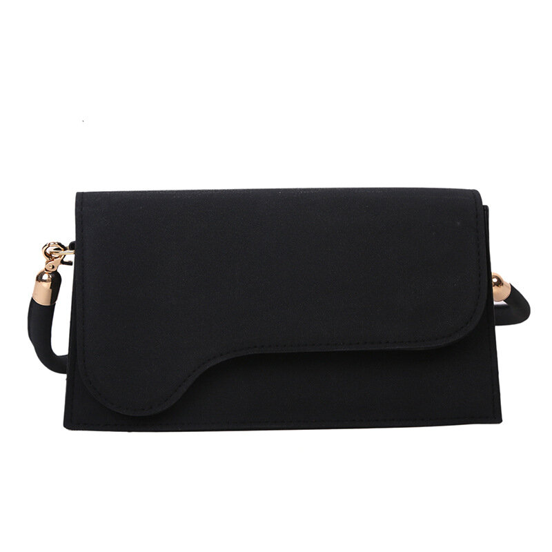 Fashion high-end bag women Korean style frosted texture small square bag thin shoulder strap single shoulder bag women