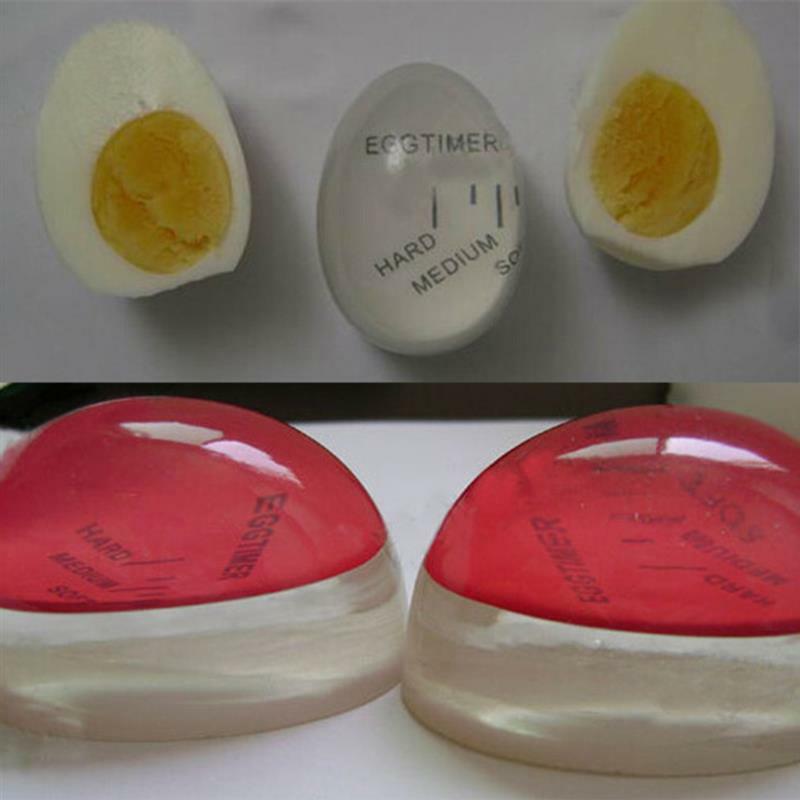 Timer Memasak Telur Dapur dengan Perubahan Warna Suhu Air Timer Telur Rebus Sempurna Suhu Telur Pembantu Dapur