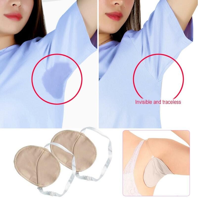 2Pcs Onderarm Dress Kleding Oksel Zorg Zweet Geur Transpiratie Pad Shield Vermijden Zweet Inweken Through Shirts T Shirts