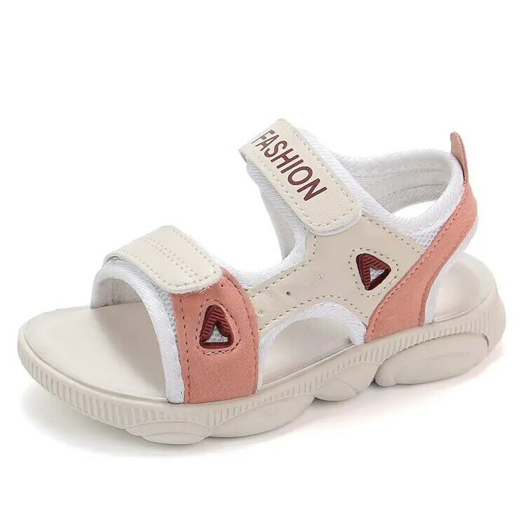 2020 ฤดูร้อนใหม่รองเท้าแตะเด็กเด็กเด็กหญิงเด็กหญิงชายหาดแบนรองเท้าแตะรองเท้ารองเท้าผ้าใบข...