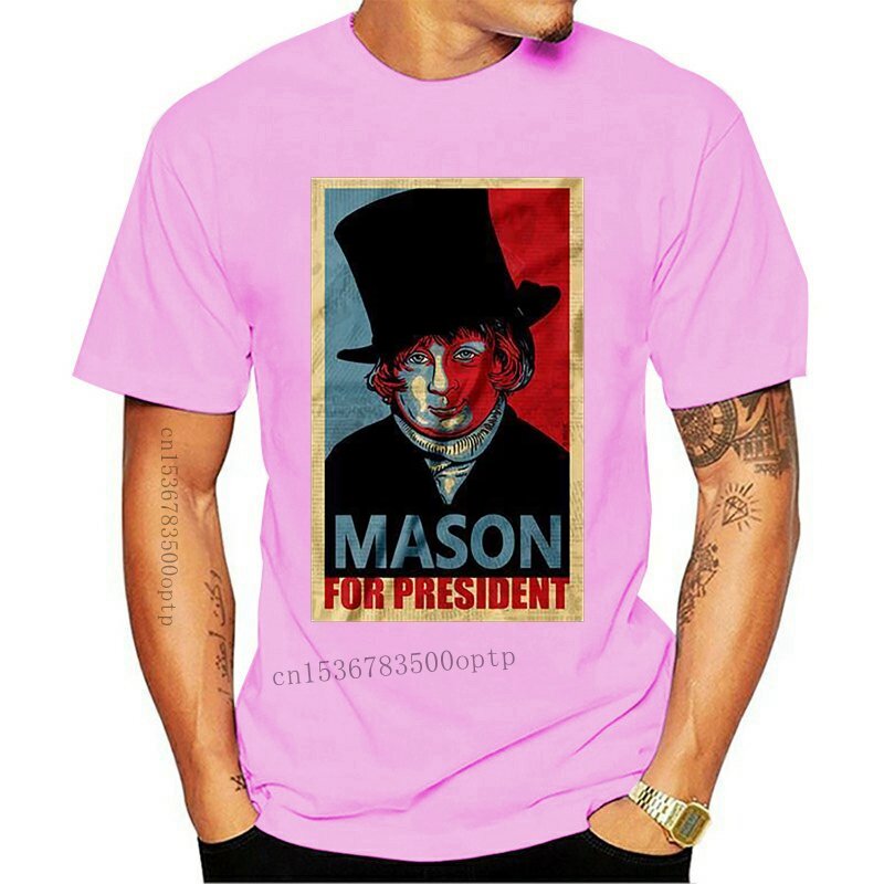 Camiseta negra de Mason Monkey para presidente, ropa, novedad