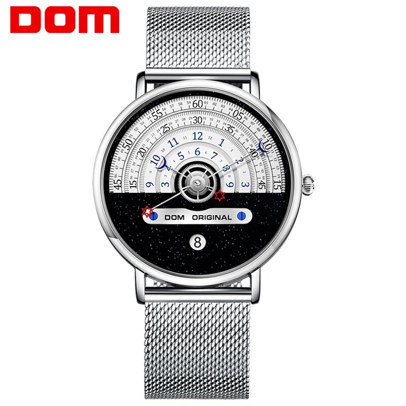 DOM 2021 Männer Uhr Kreative Mann Uhren Männlichen Armbanduhr Luxus herren Uhr Reloj Mujer Bajan Saat