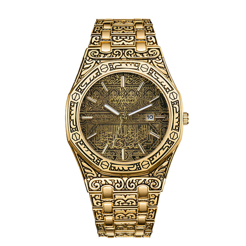 Shifenmei Herren Uhren Marke Luxus Edelstahl Quarz Armbanduhr Wasserdicht Mode Gold Uhren für Männer Relogio Masculino