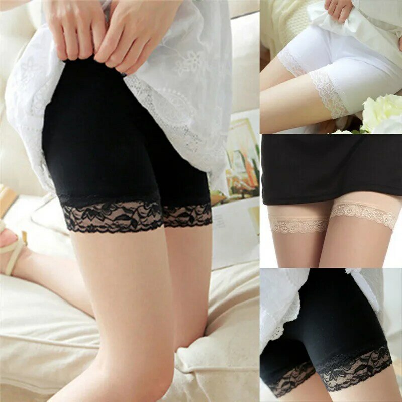 1Pc Comfortable Safety Short Pants New Summer Seamless Shorts Under Skirt Lace Underwears Modal Boxers Safety Shorts Women Hot
