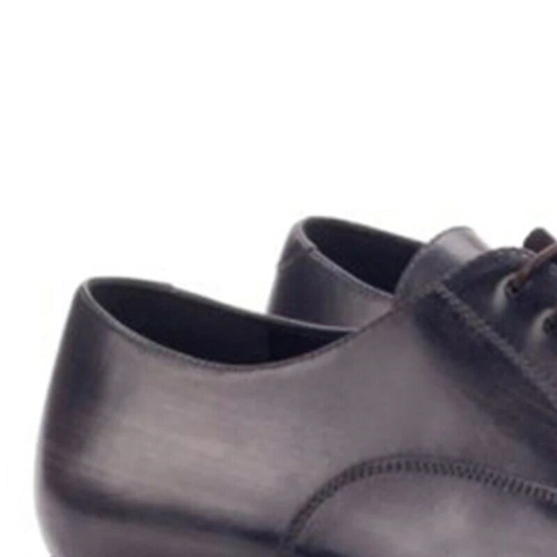 Wujek Saviano Oxford suknia ślubna w stylu but męski formalne biuro czarny najlepszy mężczyzna butów prawdziwa skóra biznes buty designerskie